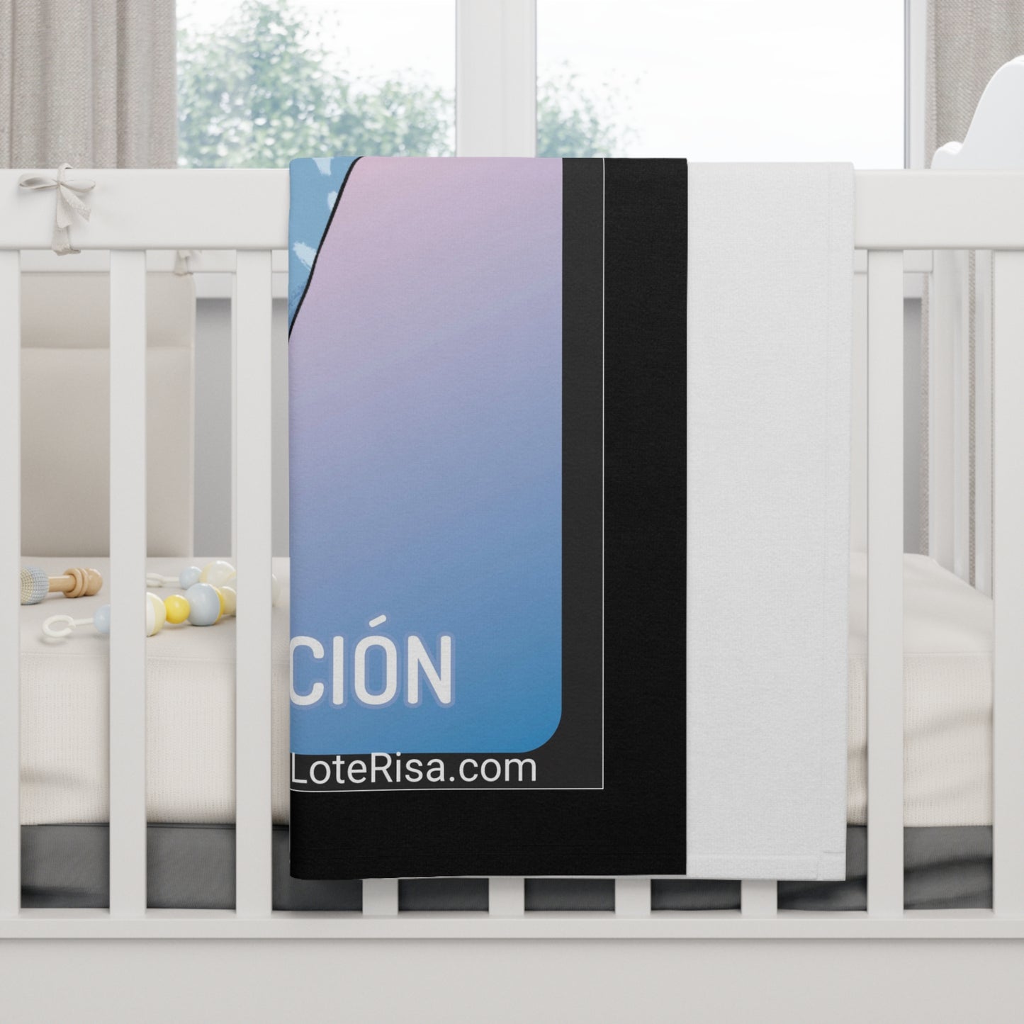 Soft Fleece Baby Blanket La Bendición