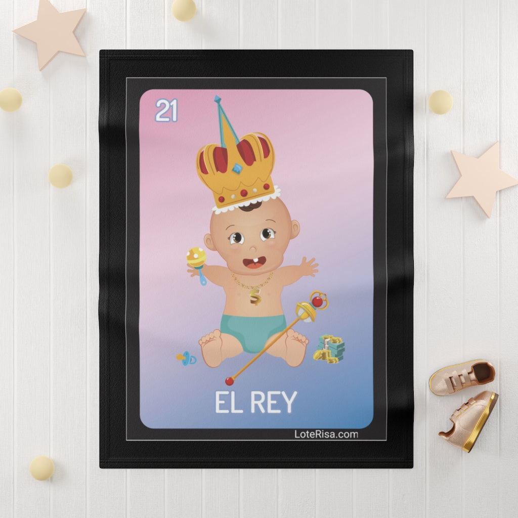 Soft Fleece Baby Blanket El Rey