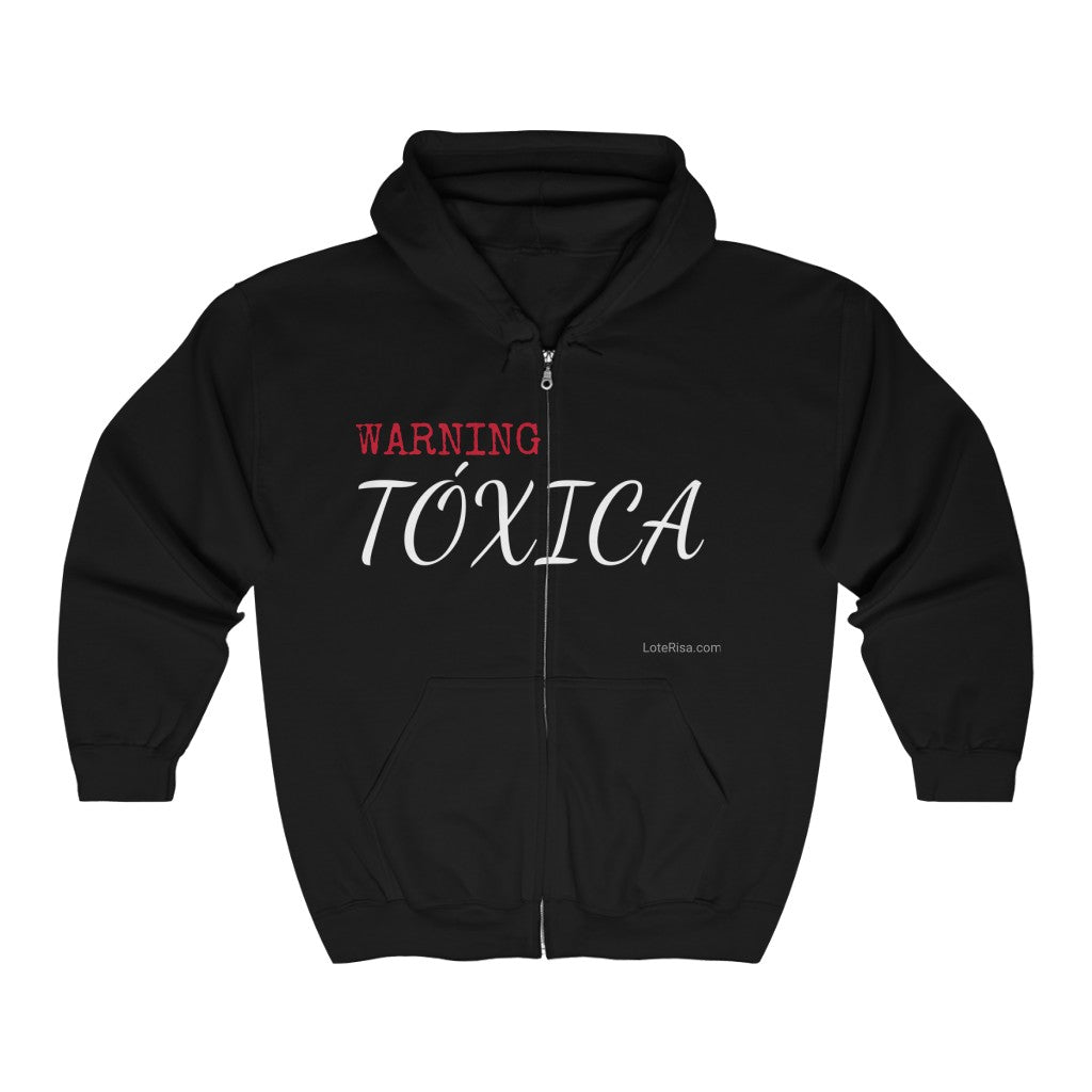 Warning Tóxica Hoodie