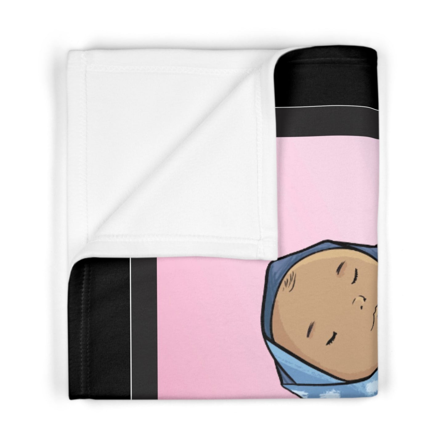 Soft Fleece Baby Blanket La Bendición