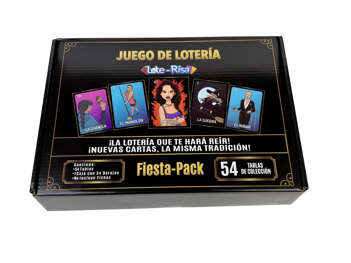 LoteRísa Fiesta Pack 54 Players/Jugadores - Collector’s Edition - Edición de Colección. Shipping/Envío 7-14 días/days