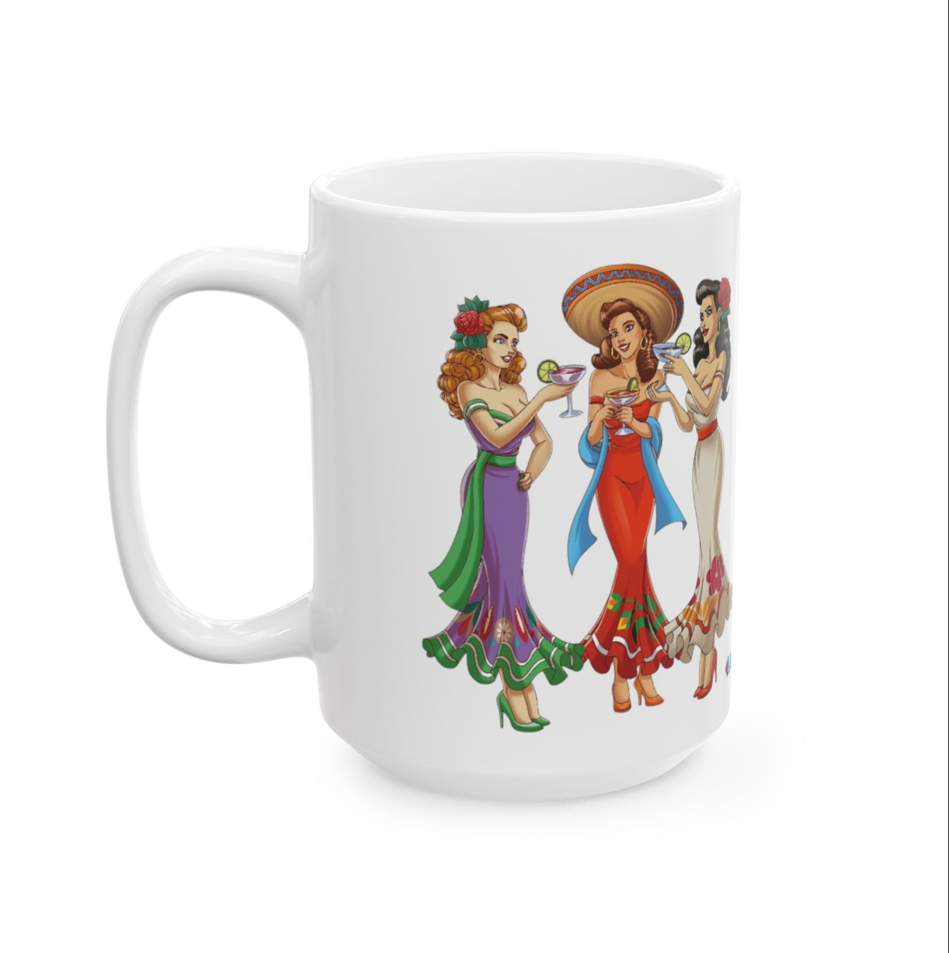 Chismosas Club 15oz Ceramic Mug